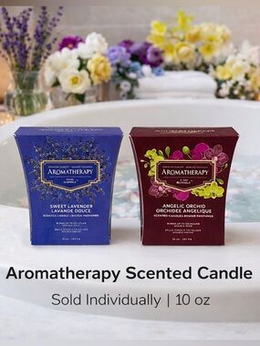 Aromatherapy Scented Candle – 10 oz | Choose Your Scent